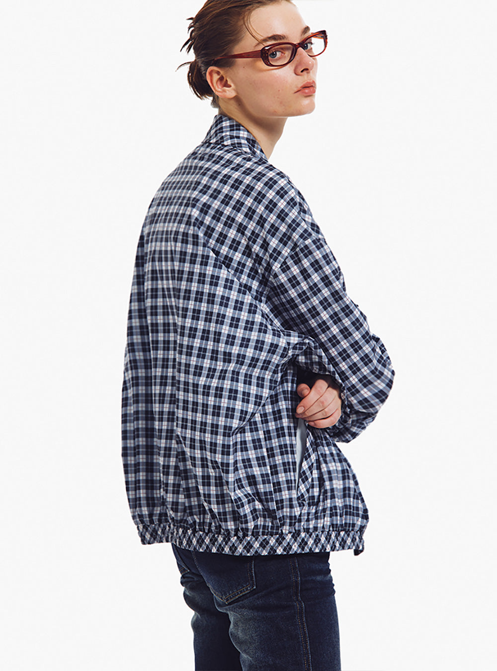 Plaid Lightweight UV Protection Jacket