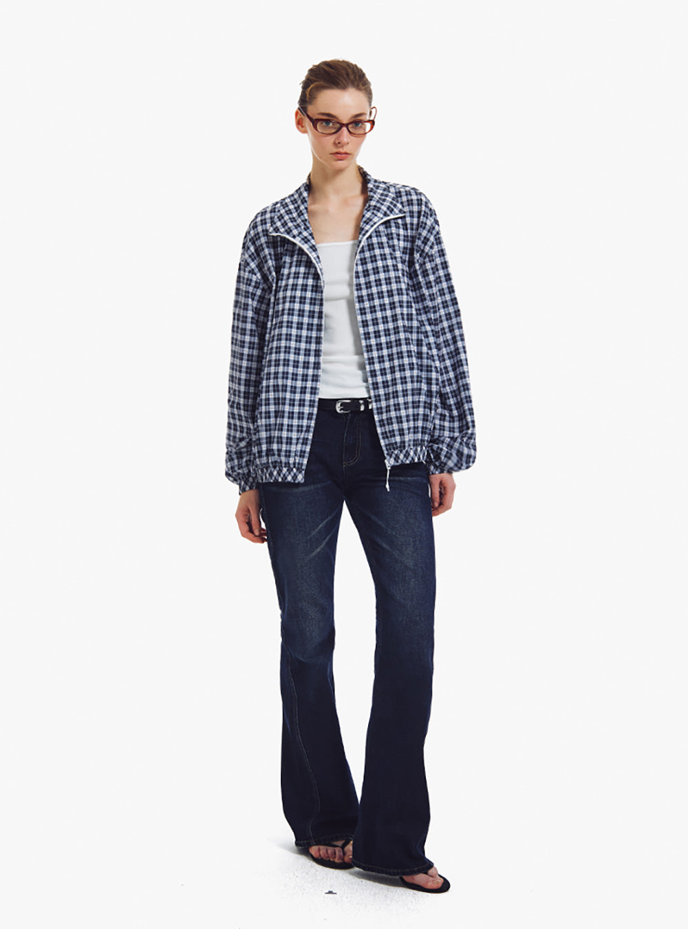 Plaid Lightweight UV Protection Jacket