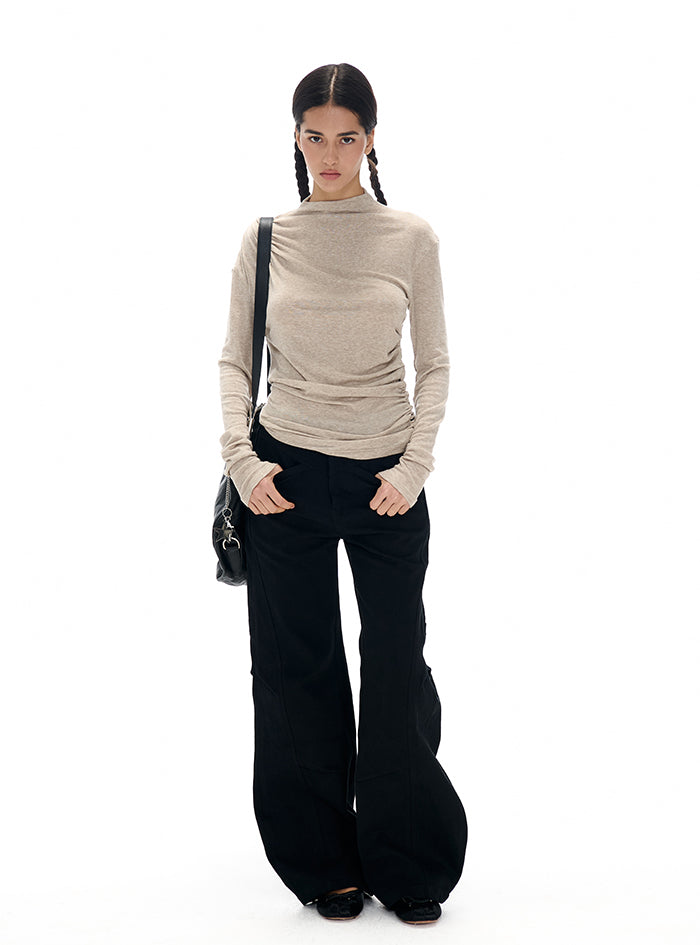 Contour Cargo Wide Pants (2color)
