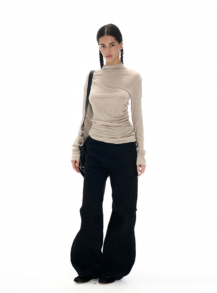 Contour Cargo Wide Pants (2color)